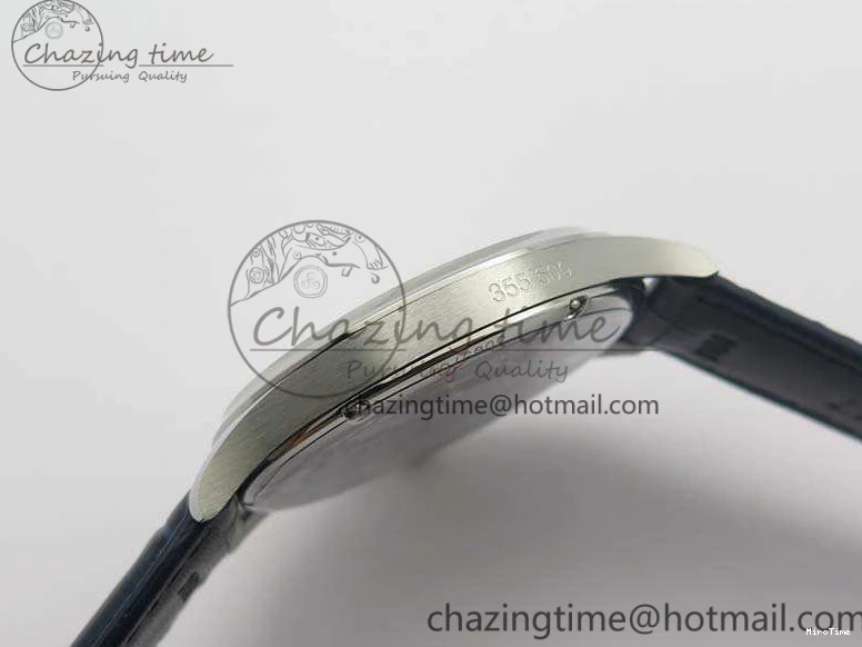 MIROTIME 0115 Portuguese Fa Jones IW544203 SS GSF 1:1 Best Edition White Dial On Leather Strap Trendsetting 7235